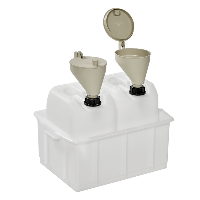 Unité d'évacuation ECO 2x5 litres